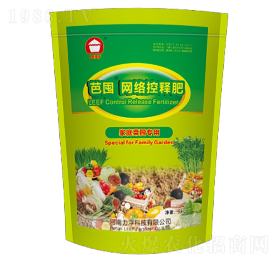 家庭菜園專(zhuān)用網(wǎng)絡(luò)控釋肥-芭囤-力浮科技