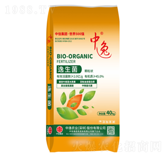 40kg生物菌肥-逸生菌2億菌-中逸農(nóng)業(yè)