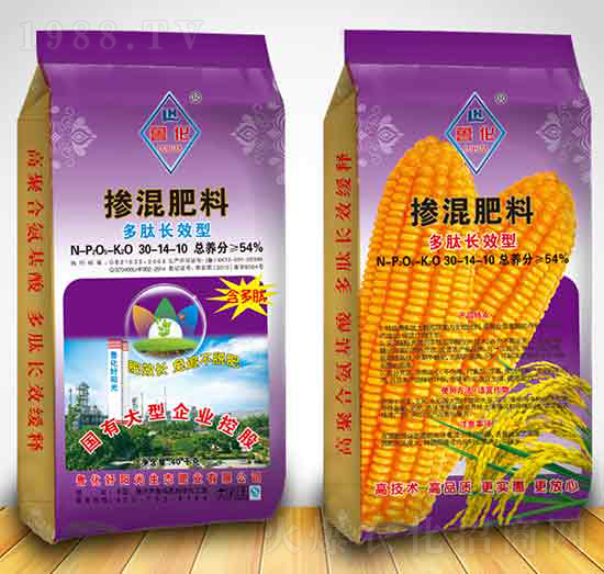 多肽長效型摻混肥料30-14-10-魯化好陽光