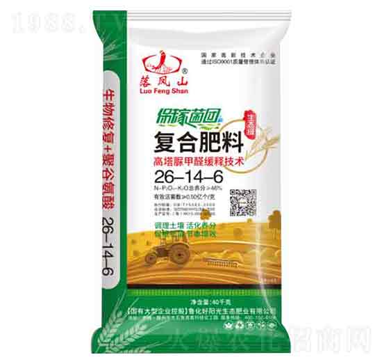 高塔脲甲醛復(fù)合肥料26-14-6-魯化好陽(yáng)光