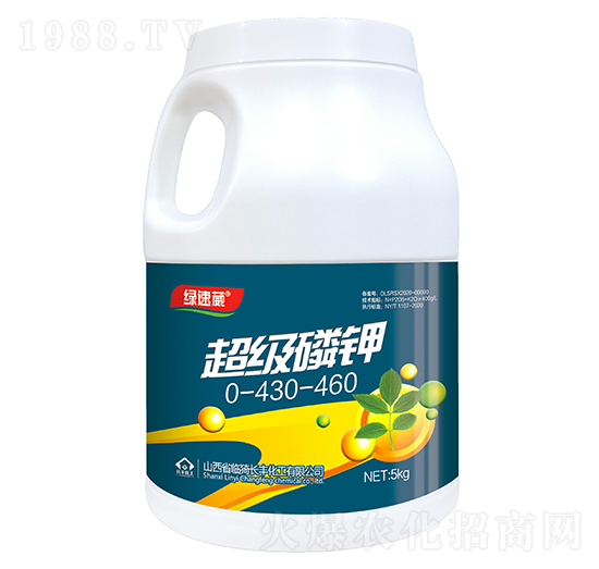 超級磷鉀0-430-460-綠速葳-長豐化工