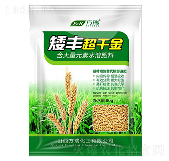 含大量元素水溶肥-矮豐超千金-方瑞