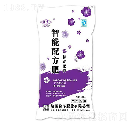 智能配方摻混肥料12-16-14-盼多肥業(yè)