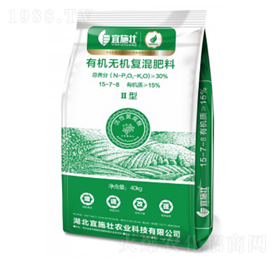 有機(jī)無機(jī)復(fù)混肥15-7-8-宜施壯