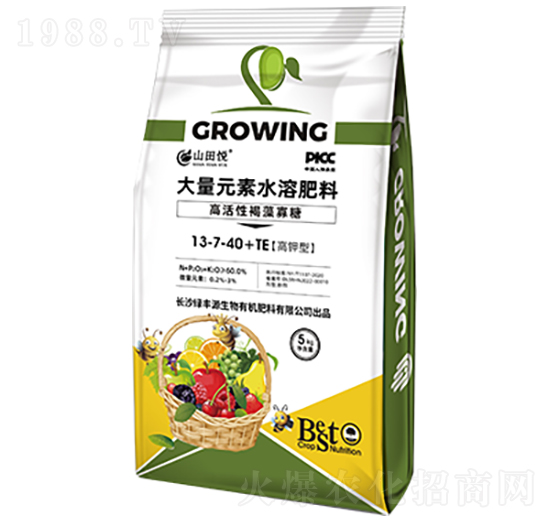 大量元素水溶肥料（高鉀型）-綠豐源