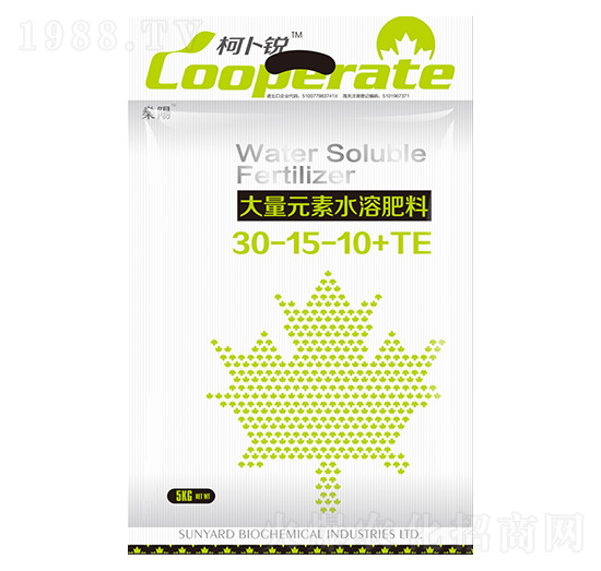 5kg����Ԫ��ˮ�ܷ���30-15-10+TE-�²��J-��ꖻ���