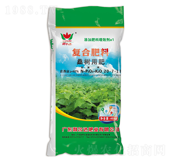 桑樹專用復合肥料20-7-13-利爾達肥業(yè)