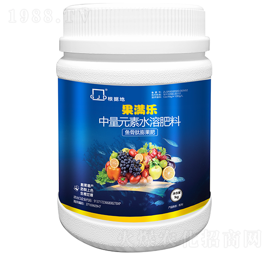 果滿樂中量元素水溶肥料-根據(jù)地肥業(yè)