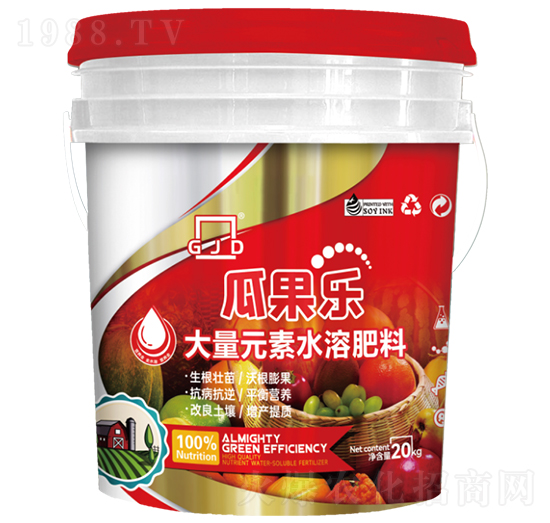 瓜果樂(lè)大量元素水溶肥料-根據(jù)地肥業(yè)