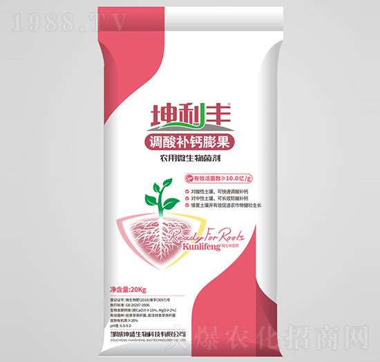 調(diào)酸補鈣膨果農(nóng)用微生物菌劑-坤利豐-坤禾生物