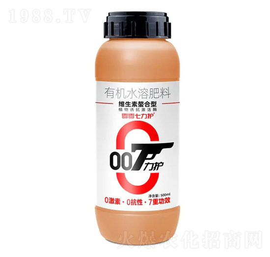 維生素螯合型有機水溶肥料-007力護-頭等大事-佳田生物