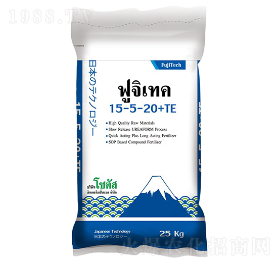 復合肥料15-5-20+TE（馬來西亞、澳大利亞、泰國）-住商肥料