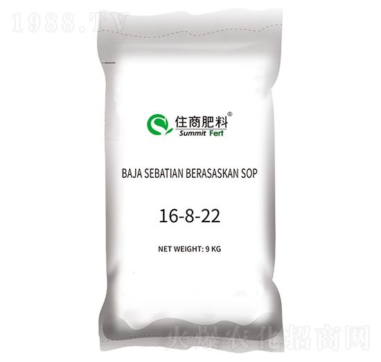 復合肥料16-8-22（馬來西亞、澳大利亞、泰國）-住商肥料