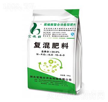 30%氯化鉀復混肥15-6-9-宜施壯