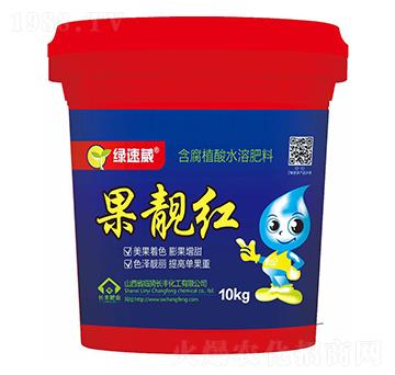10kg含腐植酸水溶肥料-果靚紅-綠速葳-長(zhǎng)豐化工