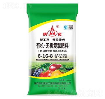 硫基有機無機復(fù)混肥6-16-8-陜化