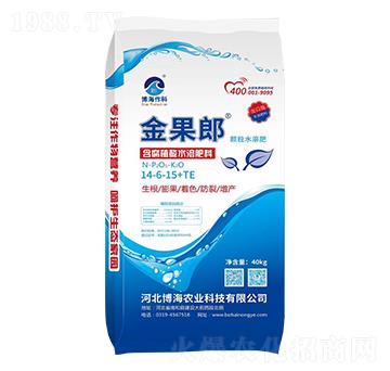 含腐植酸水溶肥料14-6-15+TE-金果郎-博海作科