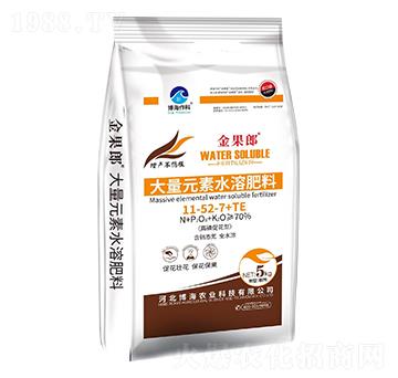 生根促花型大量元素水溶肥料11-52-7+TE-金果郎-博海作科