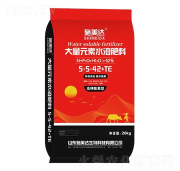 高鉀膨果型大量元素水溶肥料5-5-42+TE-施美達(dá)
