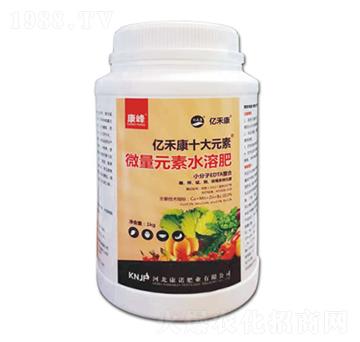 微量元素水溶肥料-億禾康十大元素-康諾肥業(yè)